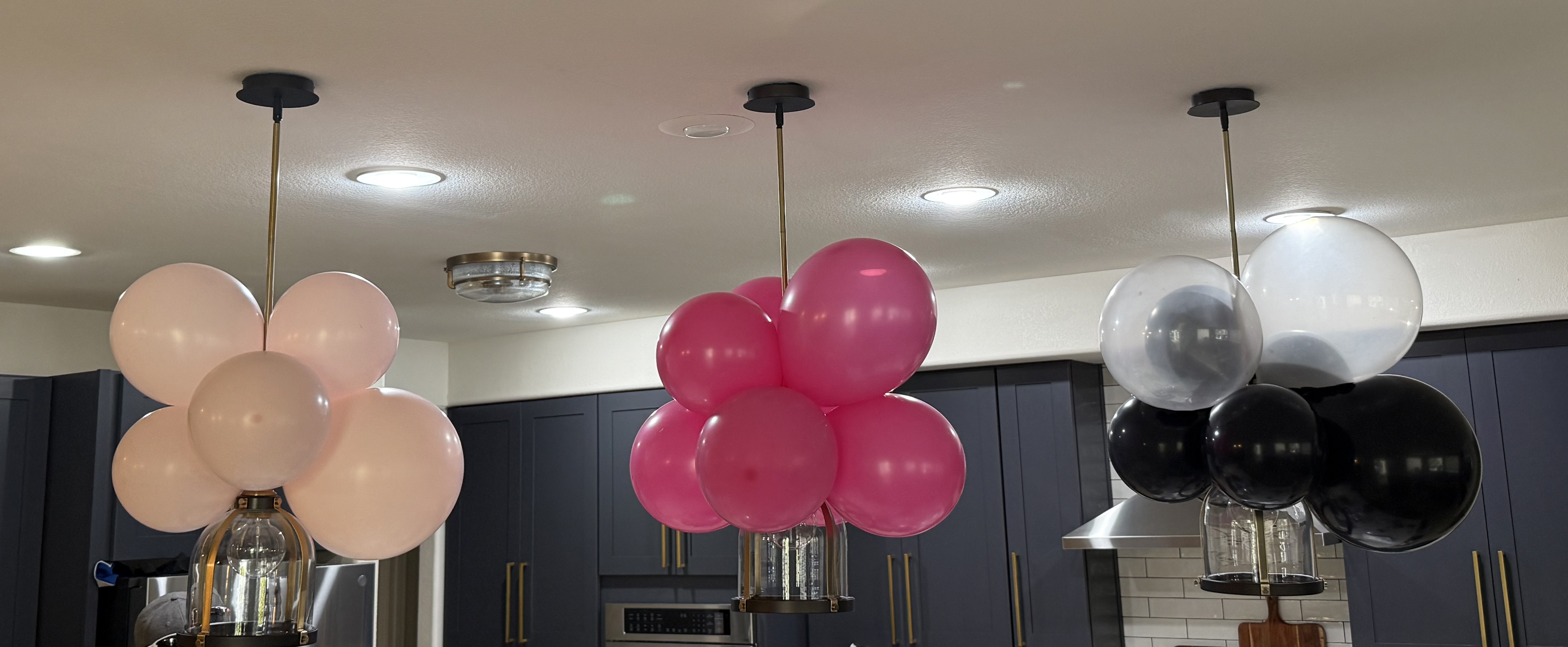 Ceiling Balloon Clusters